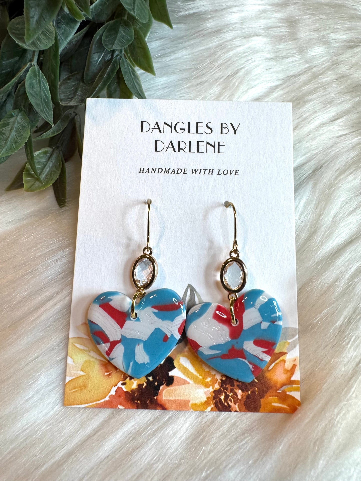 Red White Blue Dangles #2