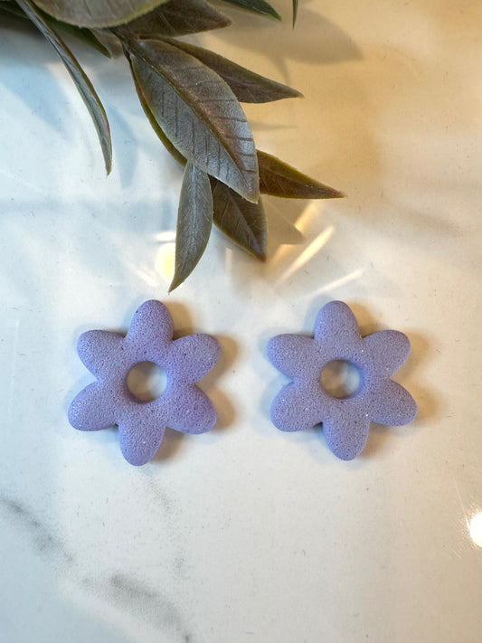 Light Purple Flower Charms