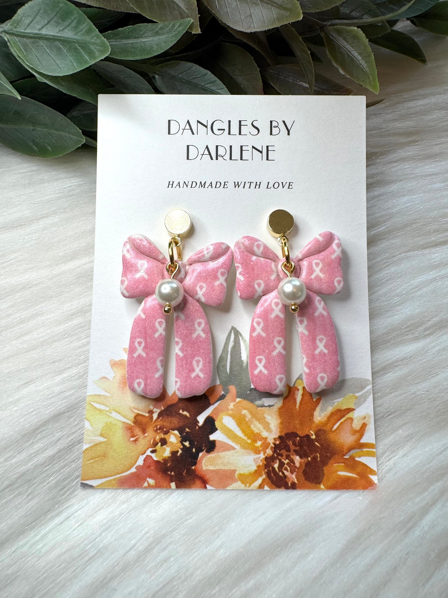 Pink Ribbon Bows