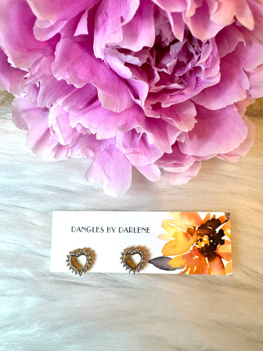Heart Studs