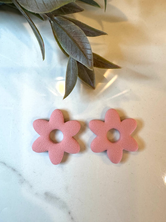 Pink Flower Charms