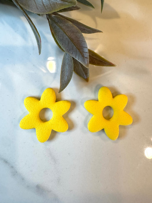 Yellow Flower Charms