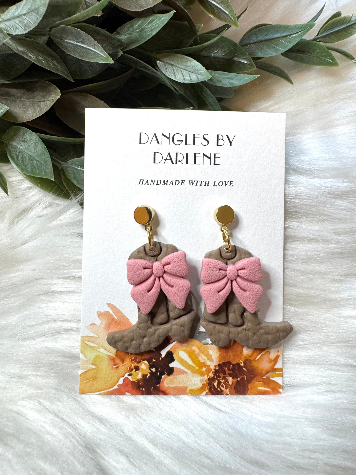 Cowboy Boot Dangles